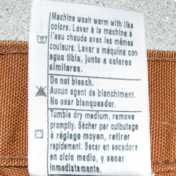 Carhartt Men's Work Pants Size 40 x 32 Heavy Duty Multi Pockets Tool Loop - Picture 6 of 6